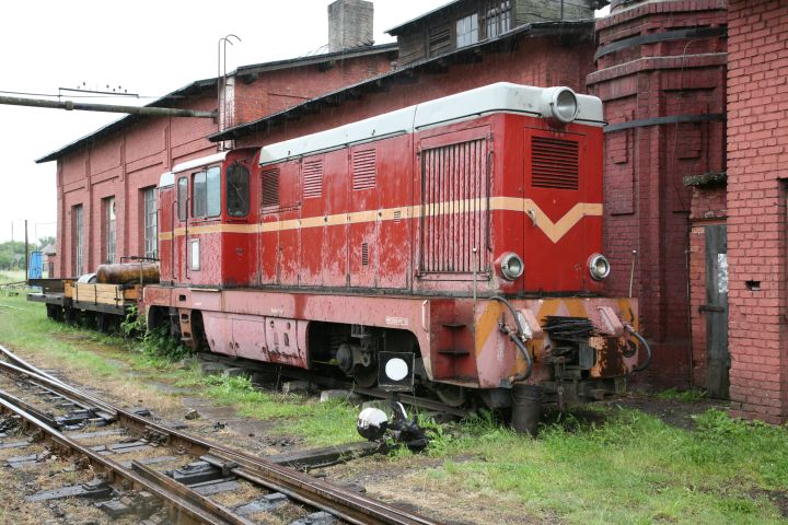 Deszczowy majowy dzie na stacji w miglu, 29.05.2009